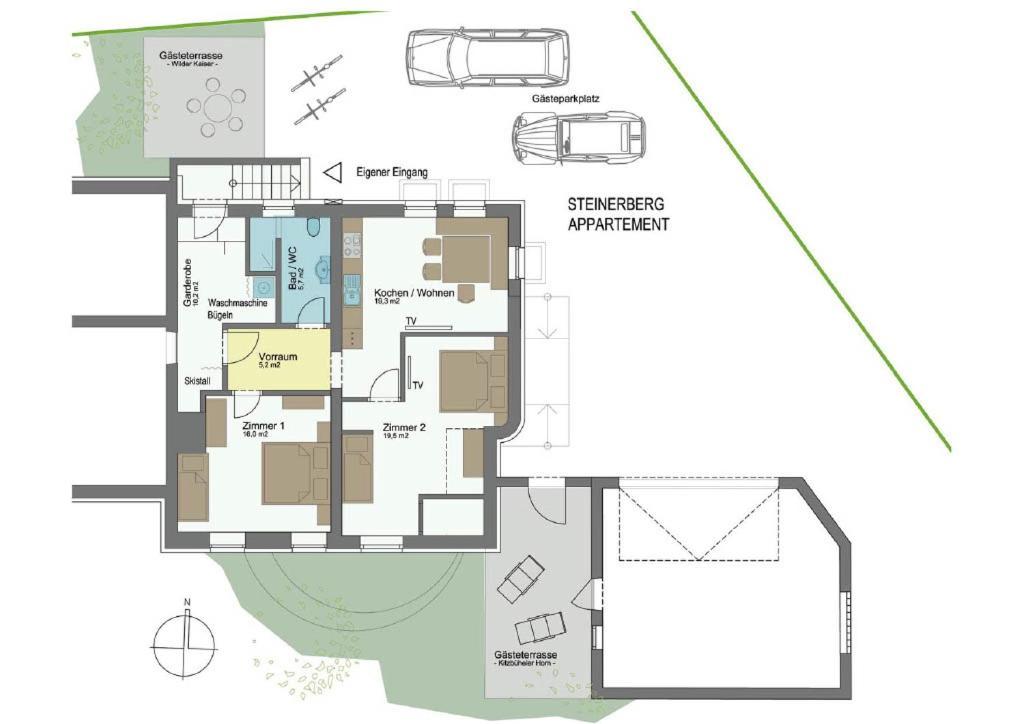 Steinerberg Appartement سانكت يوهان ان تيرو المظهر الخارجي الصورة